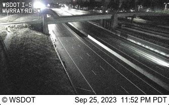 WSDOT - I-5 at MP 123.5: Thorne Lane - Tacoma Washington Cameras