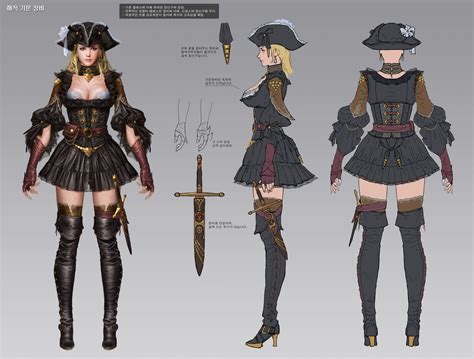 Pirate, Woo Kim | Female character concept, Female character design ...