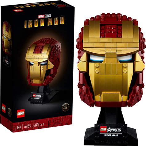 LEGO Marvel Studios Iron Man Helmet (76165) Amazon Sale - November 2020 - The Brick Fan