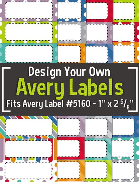 Free Printable Avery Template 5160 - Printable Form, Templates and Letter