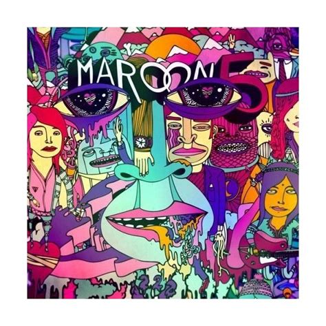 overexposed - maroon 5 liked on Polyvore | Album art, Album cover art, Music album cover