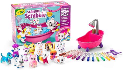 Crayola Scribble Scrubbie Pets Mega Pack Animal Toy Set | The Best Toys ...