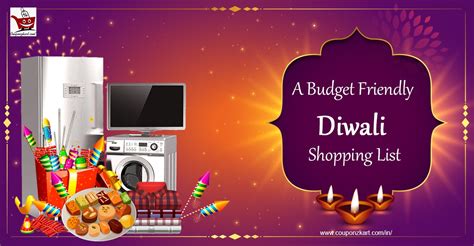 A Budget Friendly Diwali Shopping List – You Must Know