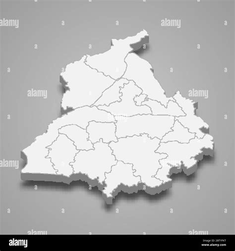 Punjab map hi-res stock photography and images - Alamy