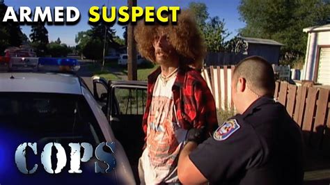 Officers Pursue An Armed Suspect | IdolsAndInfluencers.com