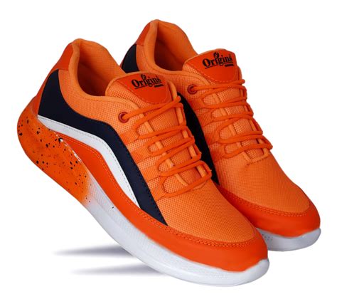 Buy Origins Orange Lightweight Shoes for Running/Walking Gym Sports ...