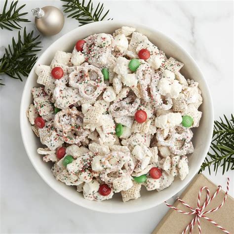 Christmas Chex Party Mix | Holiday Snack Mix Recipe