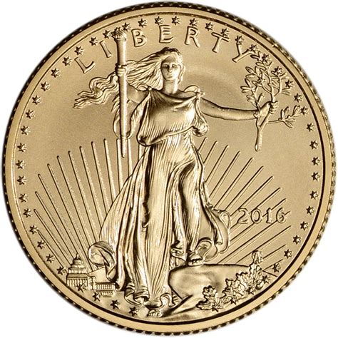 Value of 2016 $10 Gold Coin | Sell .25 OZ U.S.A. Gold Eagle