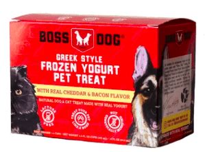 Boss Dog Frozen Yogurt Cheddar and Bacon – Sloppy Kisses