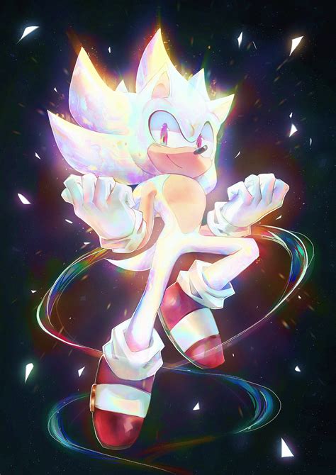 Hyper Sonic (by @spacecolonie) : r/SonicTheHedgehog