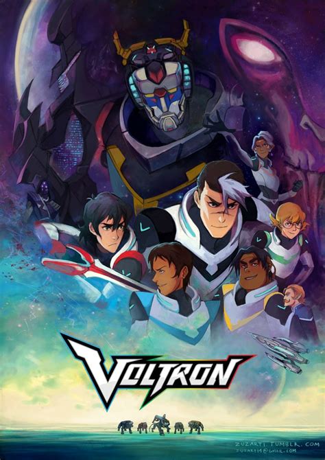 zuzarti: “Voltron obsession lvl: drawing your own posters I really wanted to have voltron ...