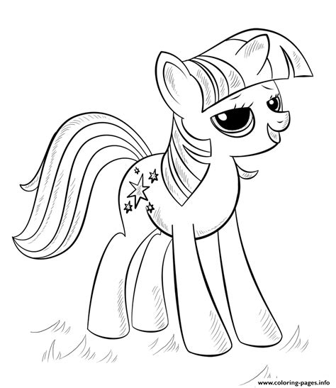 Princess Alicorn My Little Pony Coloring Pages Printable