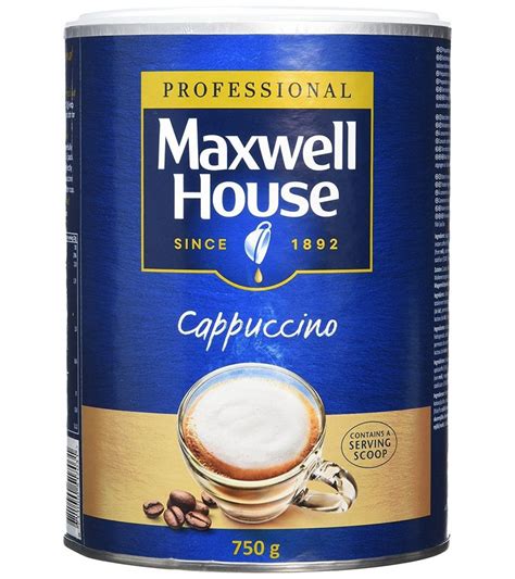 Maxwell House Cappuccino 750g Instant Cappuccino Approx 44 Servings