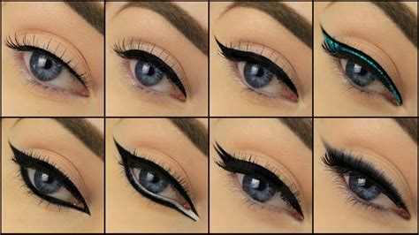 8 Different Drugstore Eyeliner Styles | Eimear McElheron | Cómo aplicar delineador de ojos ...