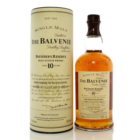 Balvenie 10 Year Old Founder's Reserve Auction A64989 | The Whisky Shop Auctions