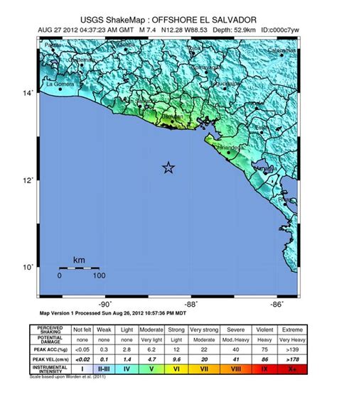 7.4 Earthquake El Salvador, Tsunami Warning for Costa Rica | The Costa ...