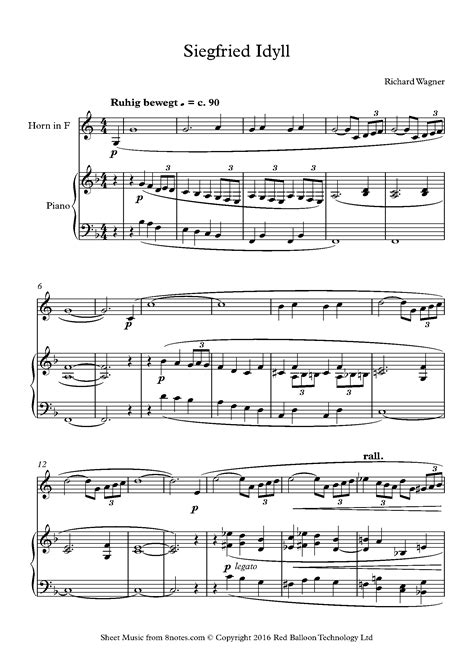 Free French Horn Sheet Music, Lessons & Resources - 8notes.com