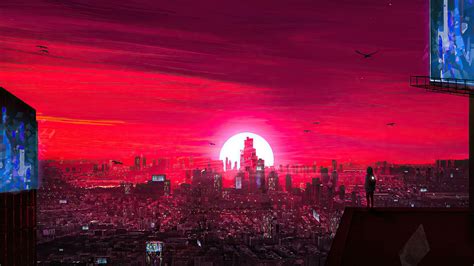 Red Cyberpunk Wallpapers - Top Free Red Cyberpunk Backgrounds ...