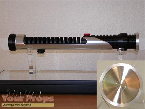 Star Wars custom lightsabers Qui Gon Jinn TPM Lightsaber replica prop ...