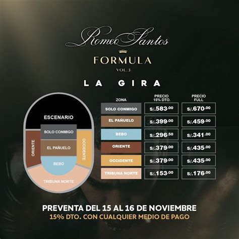 Romeo Santos in Lima: Zones, official ticket prices and from when you ...