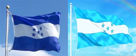 Descubre cual es el color original de la Bandera de Honduras - DIARIO ...