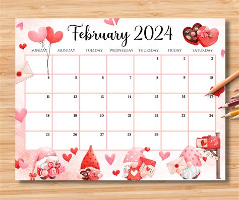 February 2024 Calendar