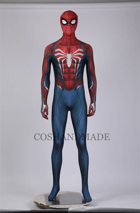 Spiderman Ps5 2 Spiderman Suit Cosplay Costume Spiderman | Etsy UK