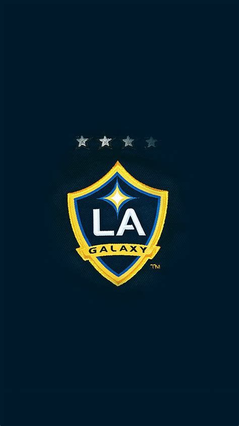 La Galaxy Logo Art Illust iPhone 6 Wallpaper Download | iPhone ...