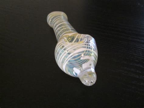 Unique handmade clear Glass smoking pipe, pipes for weed