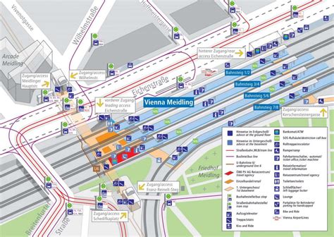 Munich main train station map - Munich train station platform map ...