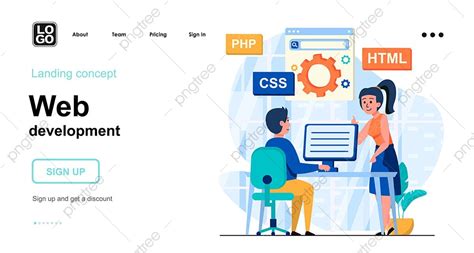 Web Development Web Concept Banner Template Download on Pngtree