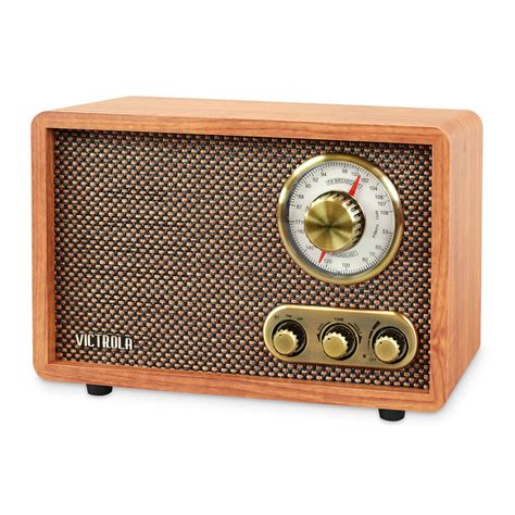 Victrola Retro Wood Bluetooth FM/AM Radio with Rotary Dial – Victrola.com