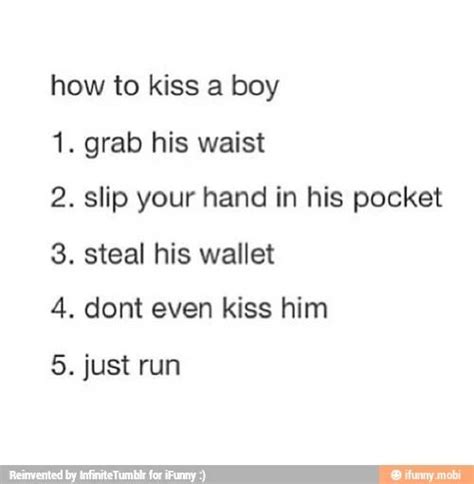 How to kiss a boy. | qυoтeѕ and ѕayιngѕ | Pinterest