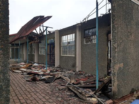 IN PICS | Inside petrol-bombed Phoenix high school