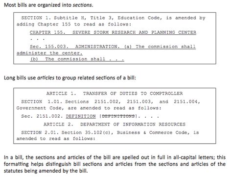 Reading: How to Read a Bill | Business Law