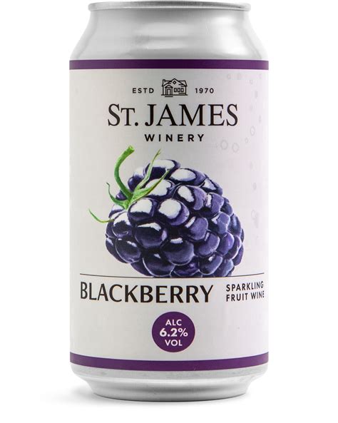 St. James Winery Sparkling Fruit Wine 375 ml - St. James Winery