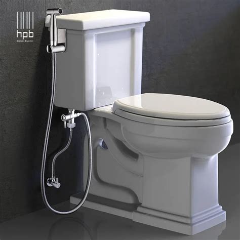 HPB 2 Function 2 way Stainless Steel Bidet Sprayer for Toilet Flush ...