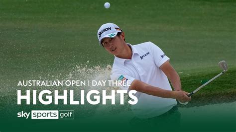 Australian Open | Day Three highlights | Golf News | Sky Sports