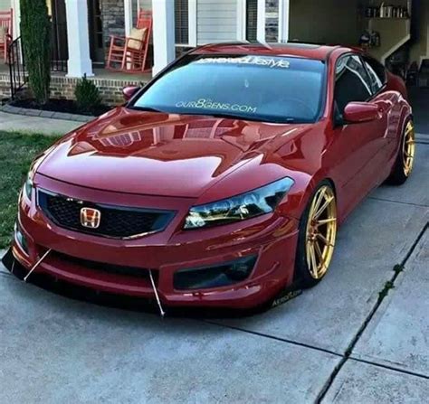 #Honda_Accord_Si_Coupe #Modified #Stance #Slammed Honda Accord Custom ...