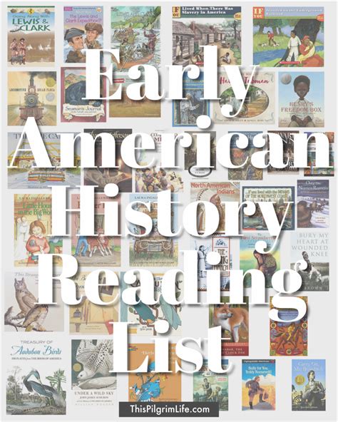 History literature for early American life, covering daily life ...