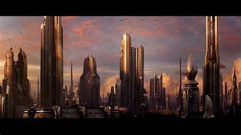 Star Wars Episode III - Coruscant (4) by NewYungGun on DeviantArt