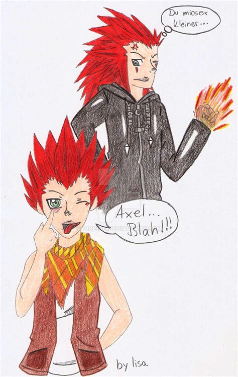 Lea and Axel by Viodino on DeviantArt