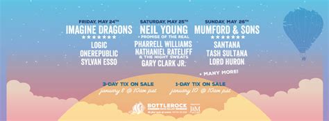 2019 BottleRock Napa Valley Lineup - Festival Survival Guide