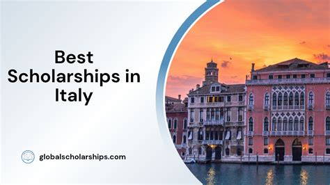 17 Best Scholarships in Italy for International Students - Global Scholarships