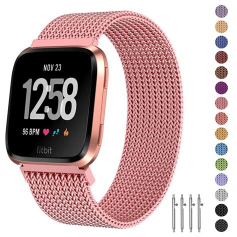 Best Fitbit Versa bands for women in 2020 - Metal, Sports bands and more!