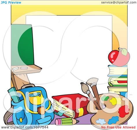 Back To School Border Clipart | Free download on ClipArtMag