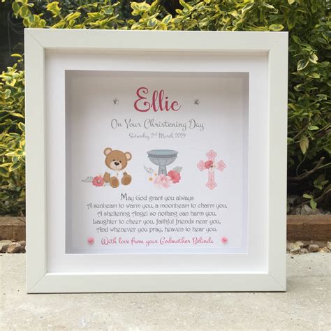 Baby Girl Christening Personalised- Various Designs - As Cute as a Button