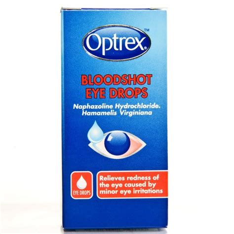 Optrex Bloodshot Eye Drops 10ml | Chemist Direct