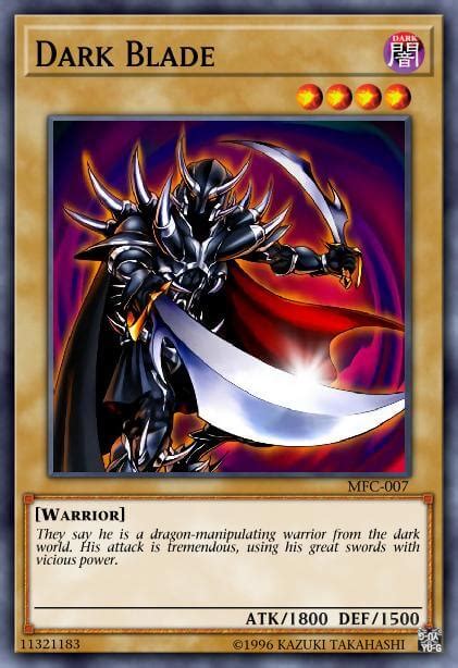 Yu-Gi-OH Cards Wiki | Dark Blade