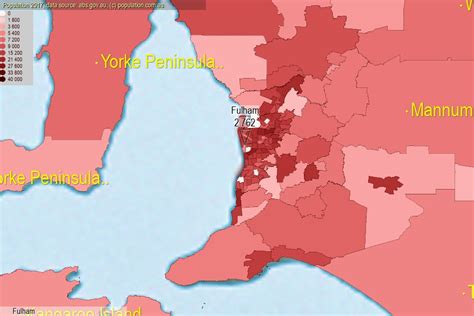 Fulham population (SA2)